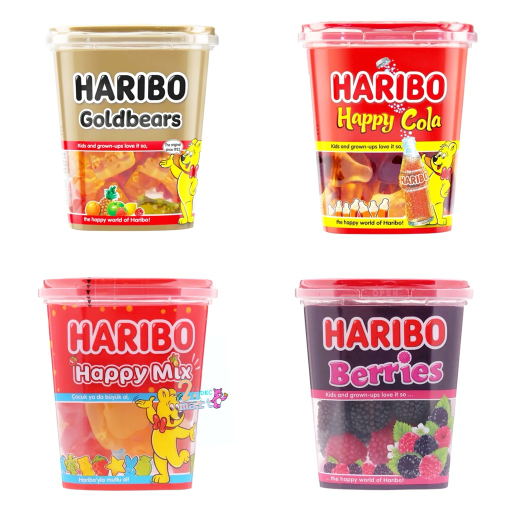Haribo Goldbears Happy Cola Happy Mix Berries กัมมี่ เจลลี่ ฮาริโบ้ ขนาด 150 กรัม Trolli Jelly Belly