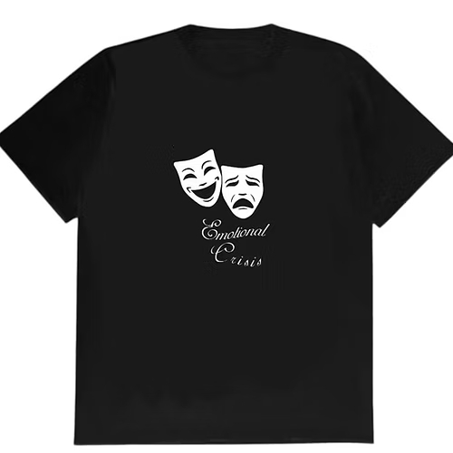VGH EMOTIONAL TEE - black