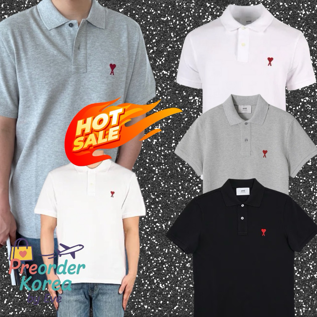 🇰🇷 Ami polo shirt 👔🏷️