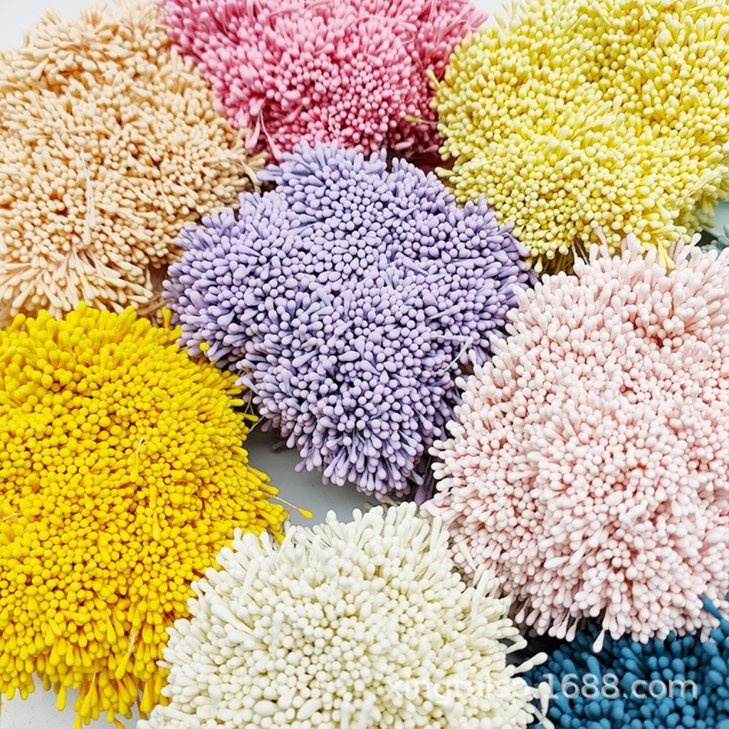 เกสรดอกไม้ประดิษฐ์ เกสรดอกไม้ (จำนวน350-400เส้น) - รูปที่ 2