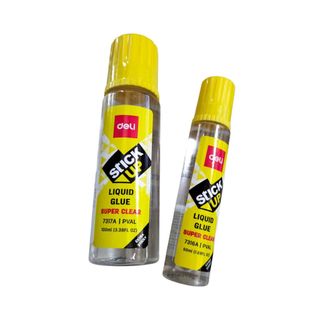 กาวน้ำแท่งใส Deli 7317A และ 7316A Liquid Glue 100 ml 1 ขวด