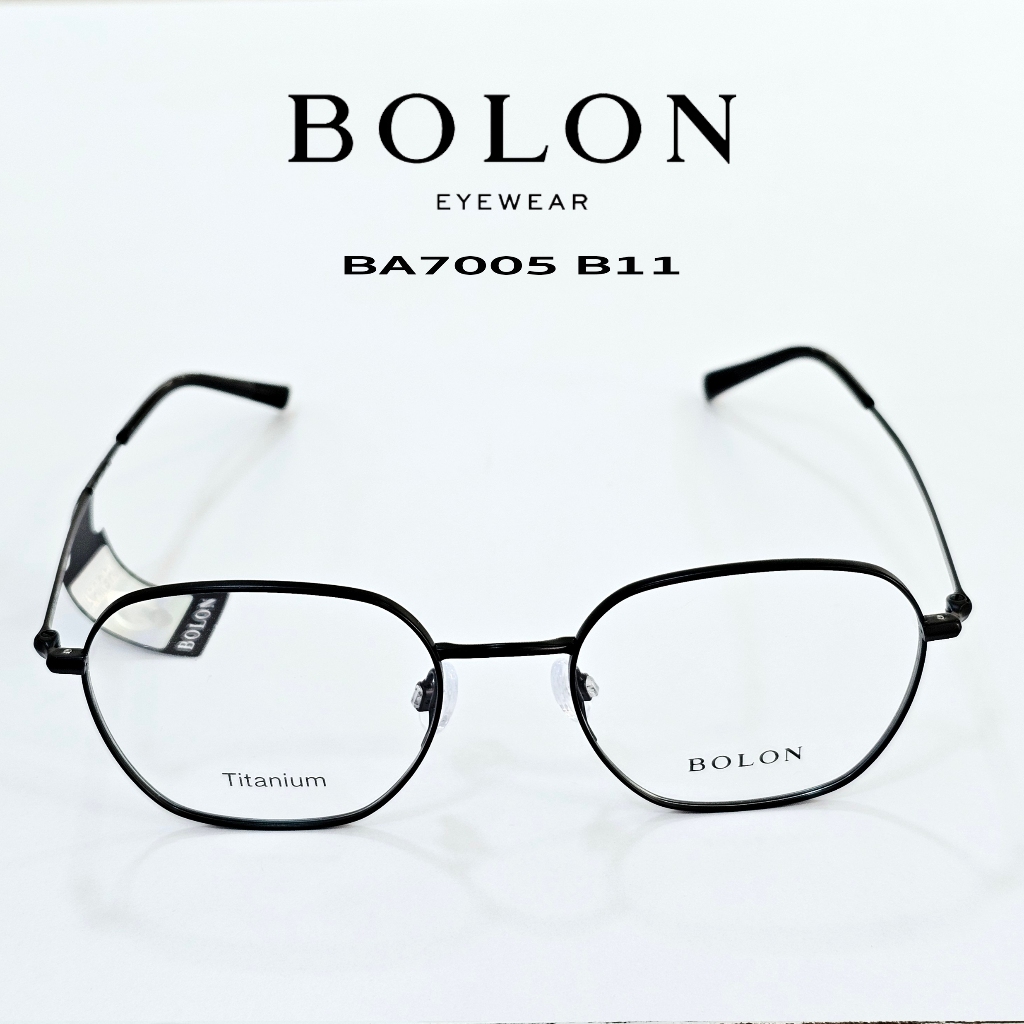 กรอบแว่นตา BOLON แท้ 100% รุ่น BA7005 B11 ขนาด 51-19-148 F1