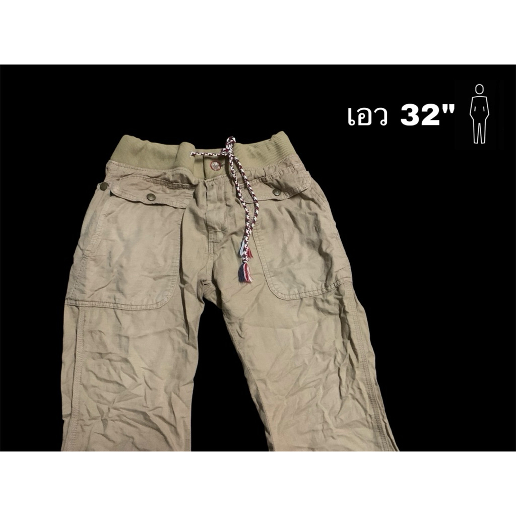 LEE กางเกงมือสอง กางเกงคาร์โก้ กางเกงขายาวใส่ลำลอง