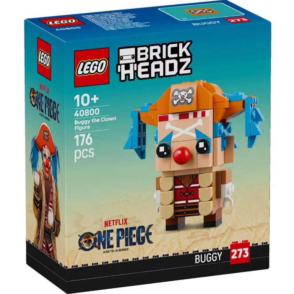 Lego BrickHeadz 40800 Buggy the Clown Figure สินค้าพร้อมส่ง จัดส่งไว ของแท้ 100 %