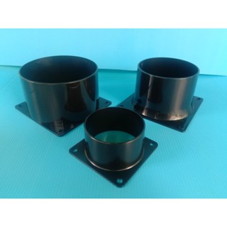 ข้อต่อท่อลมระบายอากาศสีดำ75mm,100mm,120mm จำนวน 1 ชิ้น ใช้สำ…