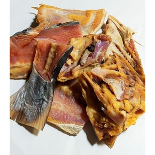 กระดูกปลาทูกัง ตากแห้ง (450-500 กรัม)เหมาะสำหรับ แกงเทโพ