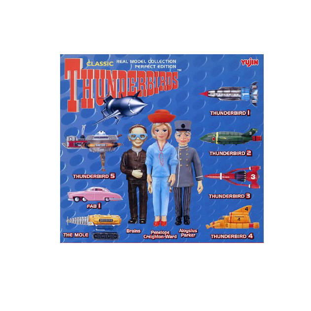 Gachapon Yujin SR Thunderbirds Real Model Collection Perfect Edition - กาชาปอง ยูจิน วิหคสายฟ้า 2003