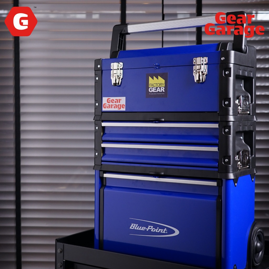 BLUE-POINT NO.BLPHTBSCM120 Mobile Tools Set 120pcs with Hand Troller