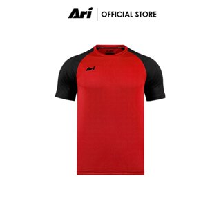 ARI ESSENTIAL 2TONES TEAM JERSEY - RED/BLACK (AAP2421-05) เส…