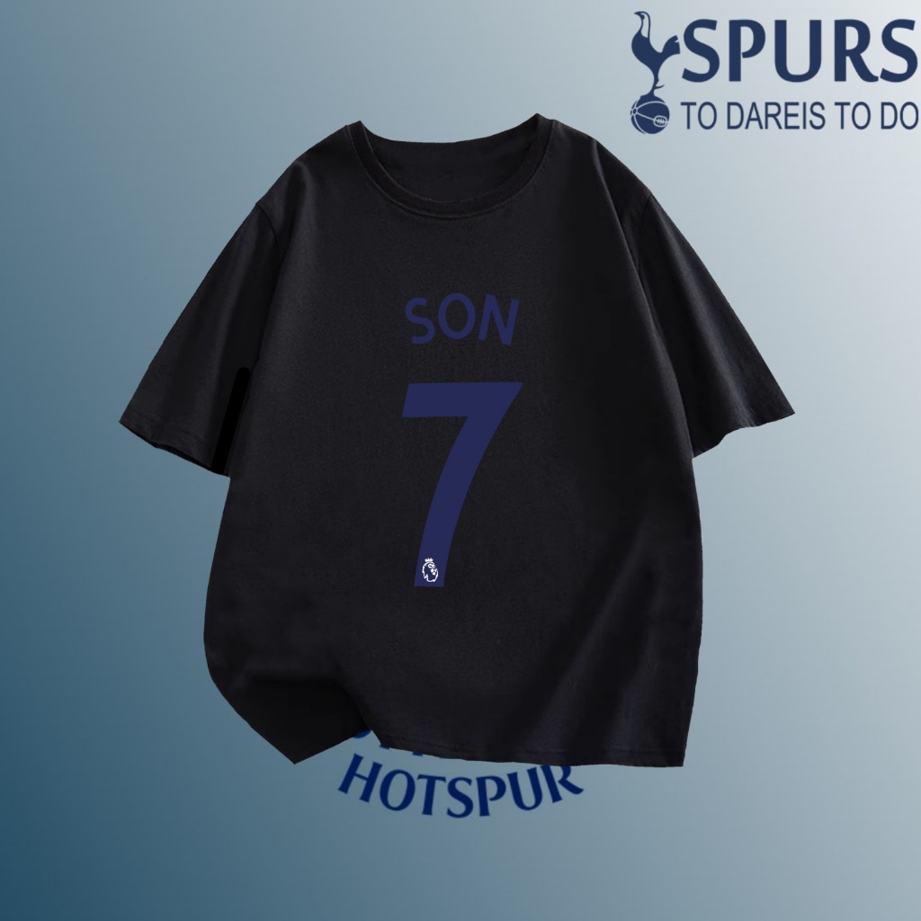 NEW 2025 เสื้อยืด Tottenham Hotspur (SPURS) T-shirt ไม่จำกัดเพศ ผ้าฝ้ายเนื้อนุ่ม  แฟชั่นฤดูร้อน S-5X