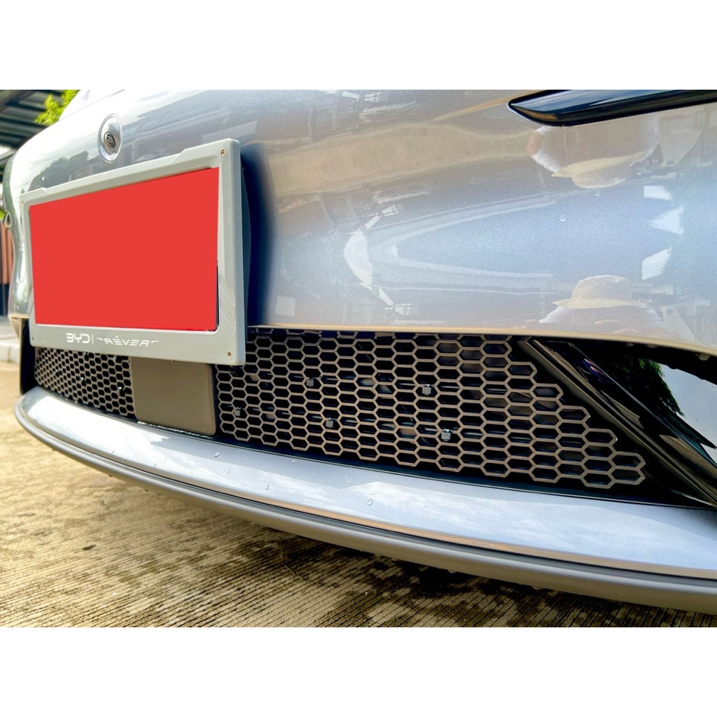 ตะแกรงกันหิน BYD DOLPHIN ติดภายนอก ฟรีคัตเตอร์ สายเคเบิล บีวายดี ดอลฟิน diy ดีไอวาย รถไฟฟ้า รถยนต์ไฟ