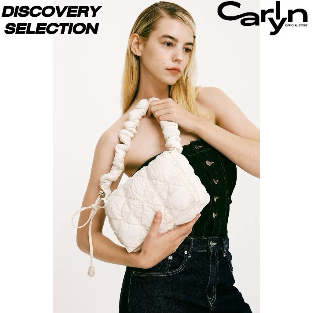 🎀กระเป๋า CARLYN รุ่น LUKE H74103010 สี : Peach  ซื้อจากร้าน : Discovery Selection   🎀