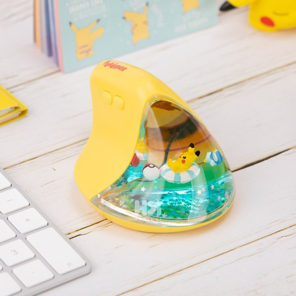 ( พร้อมส่ง ) Pokemon Vertical Mouse เมาส์ไร้สายโปเกม่อน