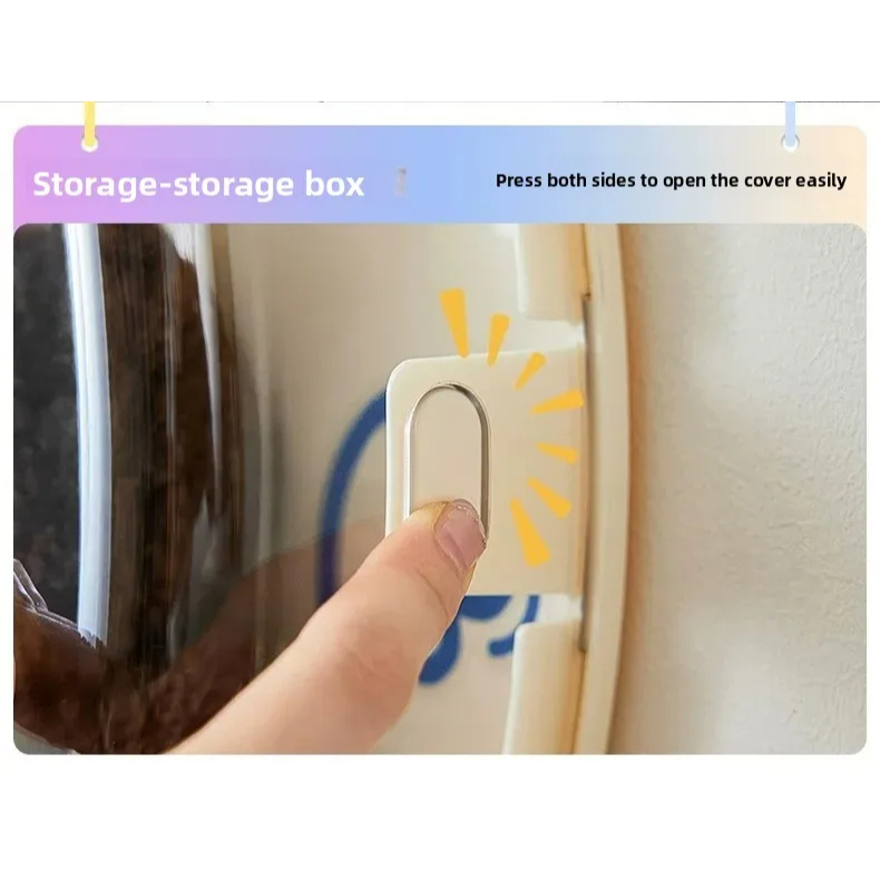 กล่องเก็บของติดผนังแบบใหม่ ชั้นวางโปร่งใส กล่องเก็บเครื่องประดับตุ๊กตาขนาดเล็ก - รูปที่ 6