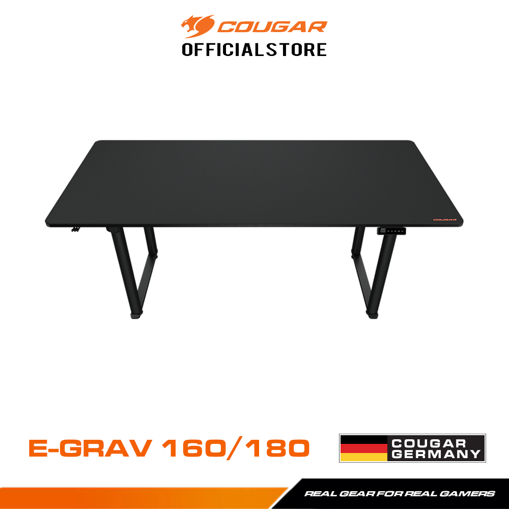 COUGAR - GAMING DESK E-GRAV 160/180 โต๊ะเกมมิ่ง รับประกัน 2 ปี
