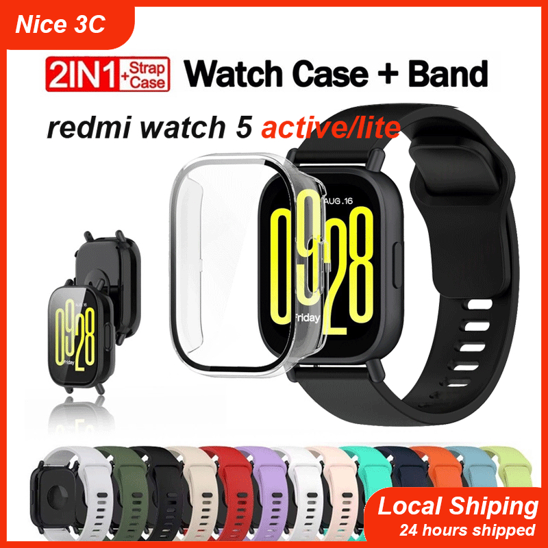 สายคล้อง+เคส สำหรับ redmi watch 5 active, สายคล้อง+เคส สำหรับ redmi watch 5 lite, สายคล้อง redmi watch 5 active