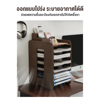 ชั้นเก็บเอกสาร จัดระเบียบบนโต๊ะทำงาน ที่ใส่กระดาษA4 ที่ใส่หนังสือ ที่ใส่สมุด ชั้นจัดเก็บ ที่ใส่แฟ้ม ถาดใส่a4