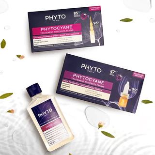 PHYTO PHYTOCYANE INVIGORATING SHAMPOO - แชมพู สำหรับผู้หญิง ที่กังวลเรื่อง ผมขาดหลุดร่วง