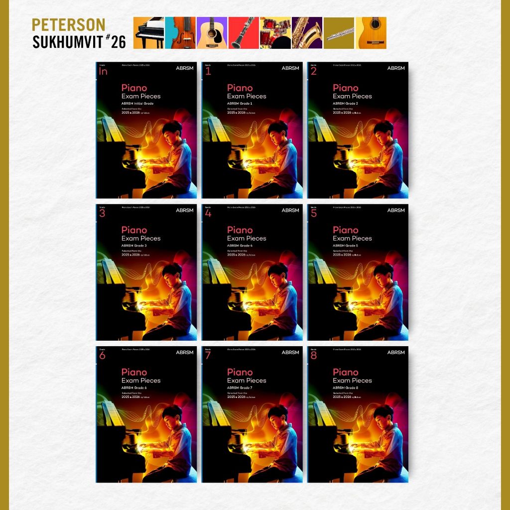 (New) Piano Exam Pieces 2025 & 2026, ABRSM