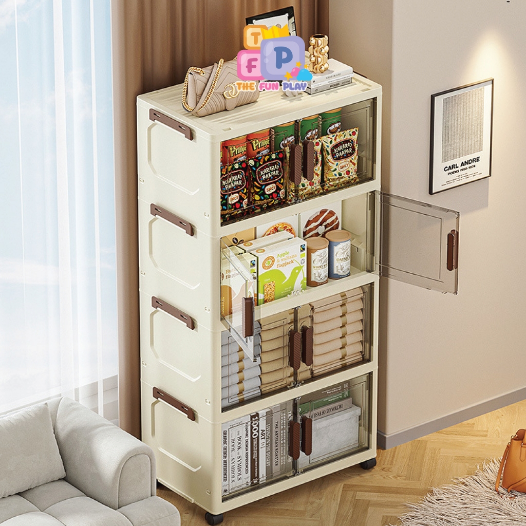 TheFunPlay ชั้นเก็บของหน้ากว้าง 48cm 3 ชั้น 4 ชั้น 5 ชั้น