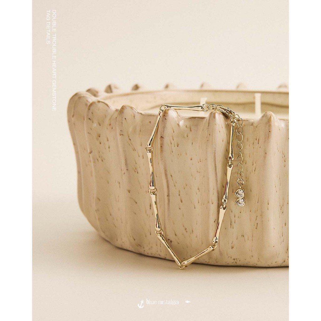 Julys - whimsy bone bracelet