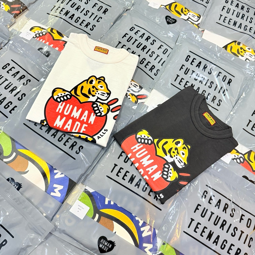 [พร้อมส่ง📍] Human Made เสื้อหัวใจแดง❤️[มือ 1 ของแท้💯%]