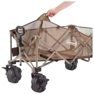 NEW‼️Coleman Outdoor Wagon Max รถเข็นอเนกประสงค์ ผ้าตาข่าย ล้อใหญ่เข็นง่าย รับนำ้หนัก 100kg 🚀พร้อมส่งทันที