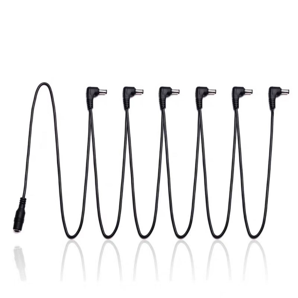 ViToos สายพ่วงจ่ายไฟให้เอฟเฟคกีตาร์ รุ่น PC6 (เข้า 1 ออก 6) พร้อมส่งจากไทย (ของใหม่ 100%)