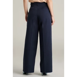 Mc JEANS กางเกงผู้หญิง ขายาวทรงปลายขากว้าง Wide leg เอวสูง MCCZ028 MC JEANS X YKK