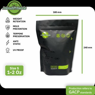 ถุงบ่มJohn&Friends Curing Bag[Size S] (56g) 20ชิ้นTerpLockรั…