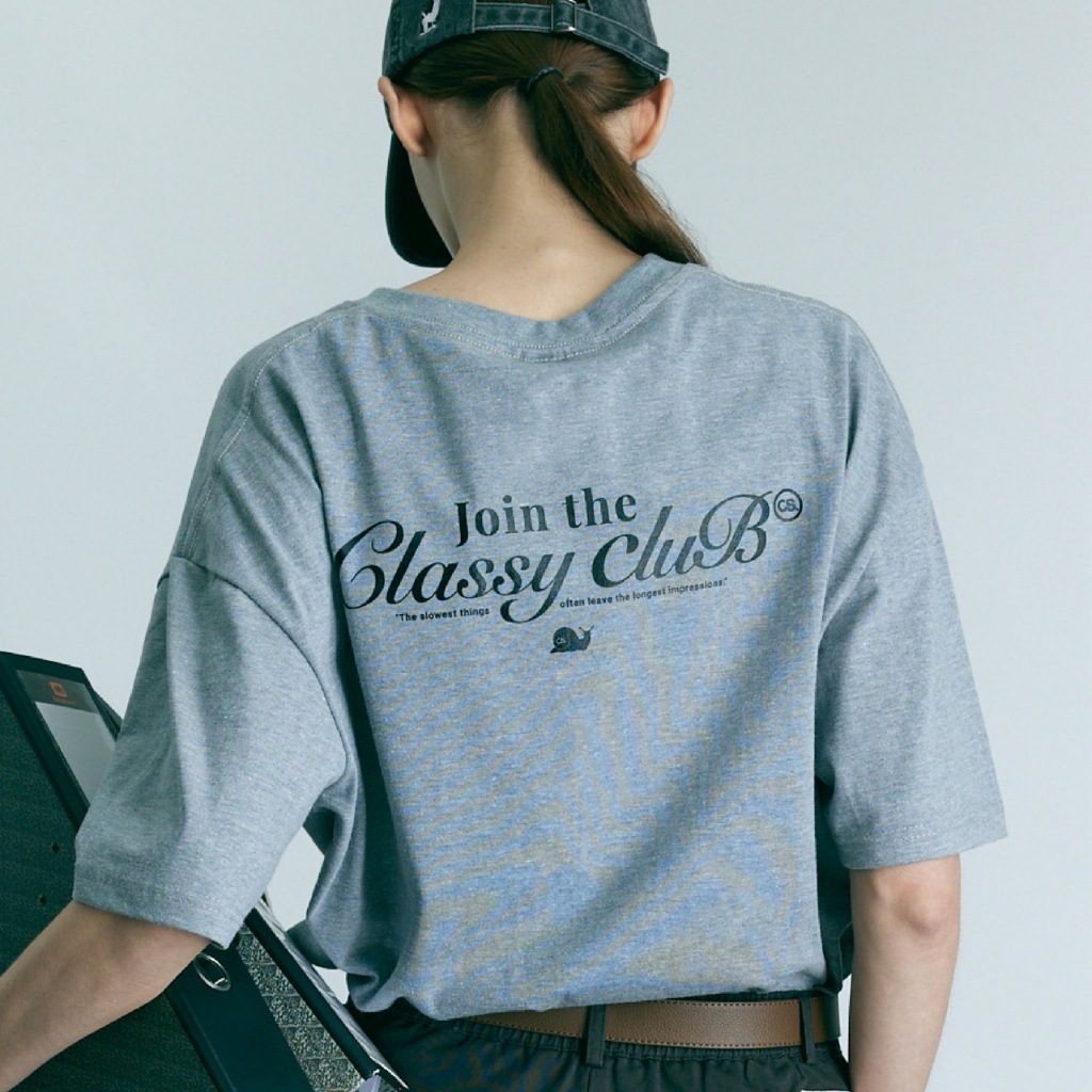 Classy Club - เสื้อยืด Oversize แขนสั้น รุ่น Classy Club T-Shirt - RoboRoutine Col.