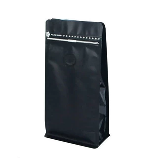 （50ใบ)ถุงใส่เมล็ดกาแฟ Cube Coffee Bag ถุงเปล่า บรรจุ เมล็ดกาแฟ มีวาว์ล มี ขยายด้านข้าง แบบซีล ชุดละ