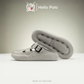 Hello Polo รองเท้าแตะผู้หญิง รองเท้าแตะส้นแบน UNISEX พื้นหนา กันลื่น พื้นนุ่มมาก ลำลอง แฟชั่น สะดวกสบายทุกฤดู HP8049