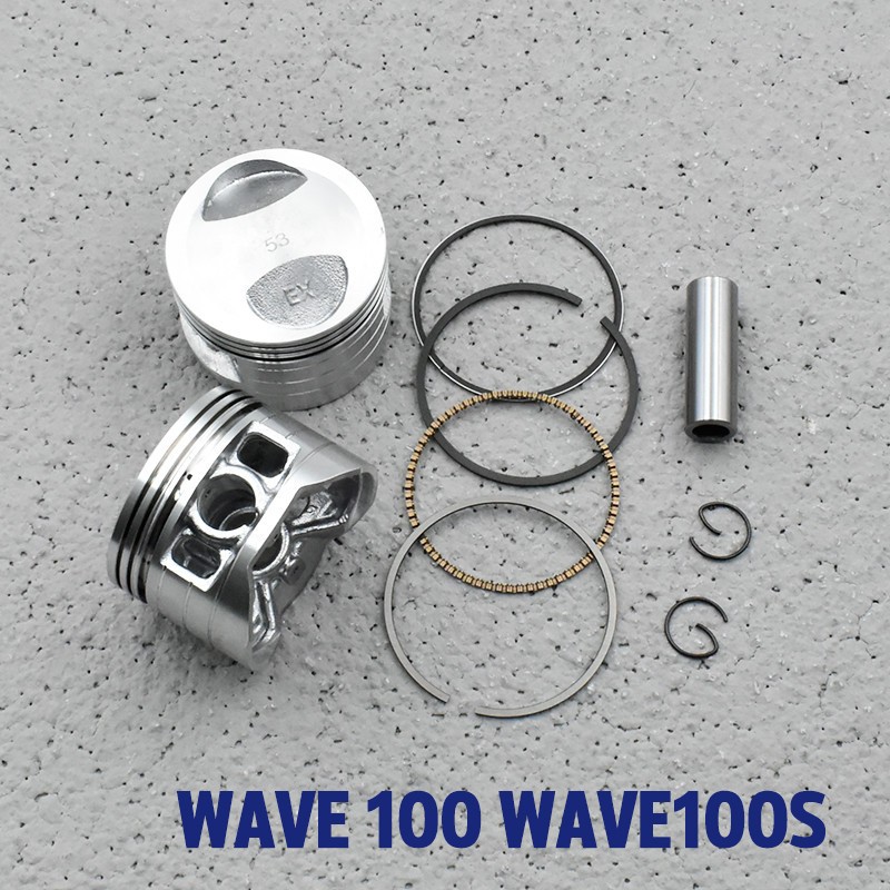 ลูกสูบ เเต่ง wave110i dream super cub ขนาด53 54 ลูกเวฟ110i ชุดลูกสูบ ลูก53 เวฟ110i ลูก54 เวฟ110i