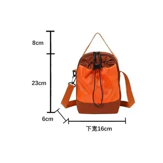 พร้อมส่ง🚚Crj229 กระเป๋าทรงกระบอก ครอสบอดี้ กระเป๋าใส่ขวดน้ำแบบพกพาพร้อมสายคล้องไหล่ปรับได้ทนทาน กระเป๋าสะพายข้างแฟชั่น
