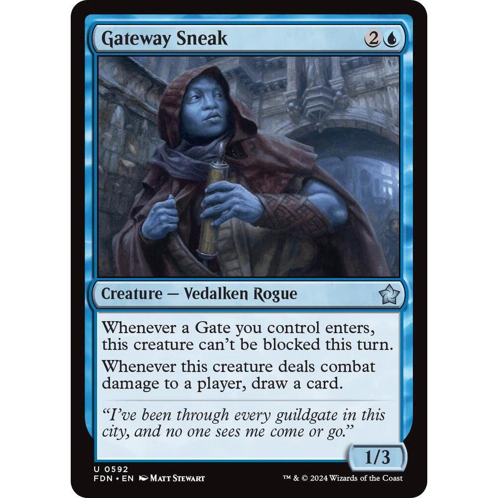 MTG : Gateway Sneak - Foundations (FDN)