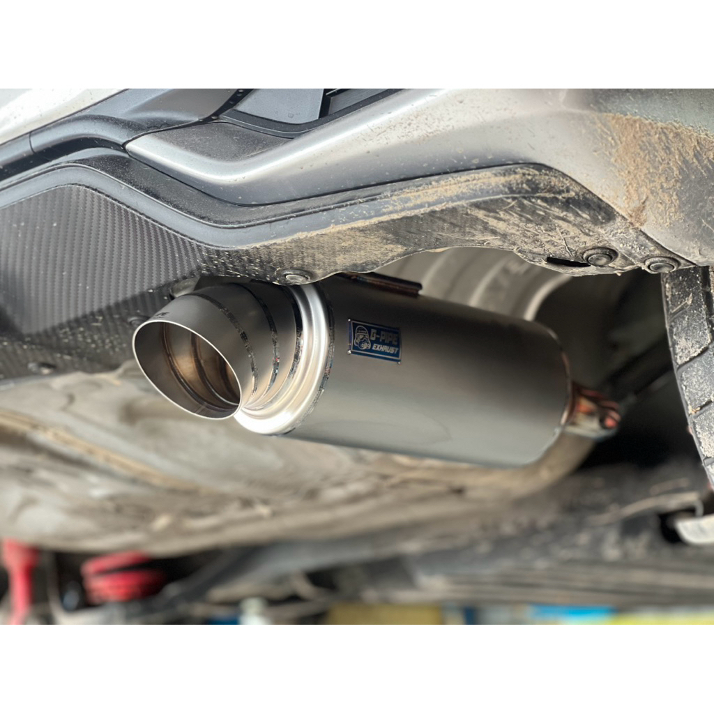 ท่อชุดคิทปากงุ้มขนาด 10 นิ้ว(ใบกลาง)ปาก 3.5 นิ้ว Honda Jazz GD GK GE GM5 GM6 FD FB City1.0  งานยิงทราย