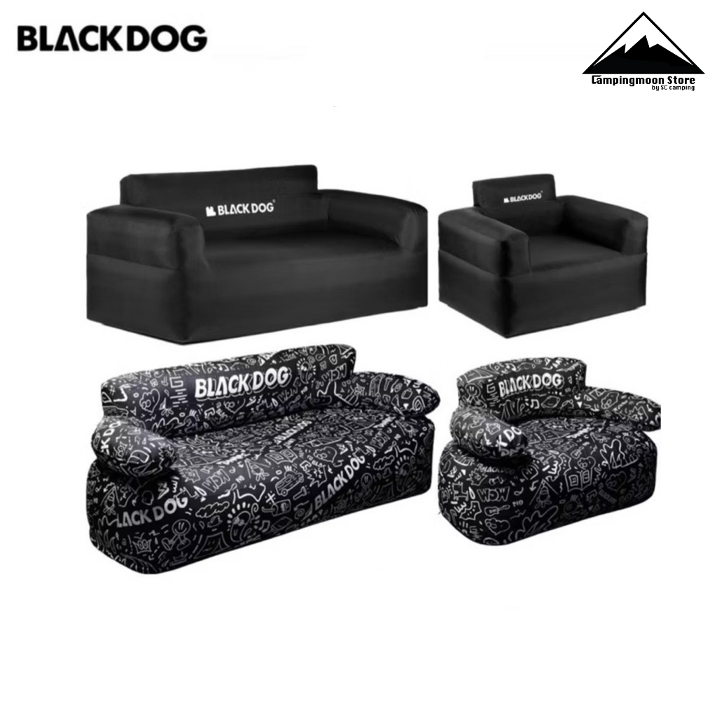 Blackdog โซฟาเป่าลม มีปั้มลมในตัว รับน้ำหนักได้ถึง 300kg. นั่งสบาย พับเก็บเล็ก พกพาสะดวก