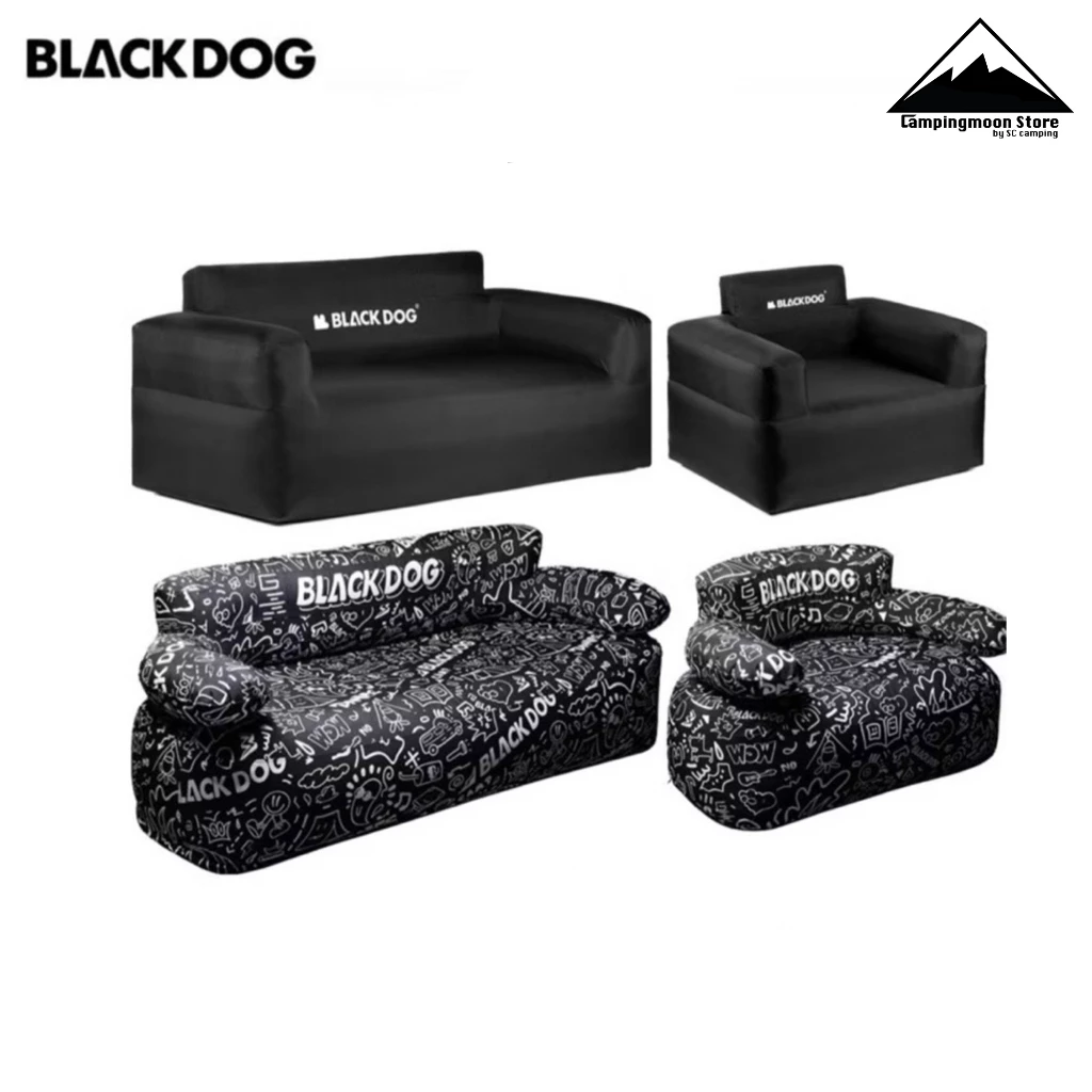 Blackdog โซฟาเป่าลม มีปั้มลมในตัว รับน้ำหนักได้ถึง 300kg. นั่งสบาย พับเก็บเล็ก พกพาสะดวก