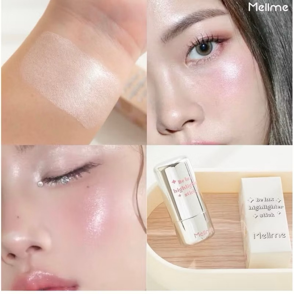 Mellme Be luck Highlighter Stick  เมลมี บีลักส์ไฮไลท์เตอร์สติก