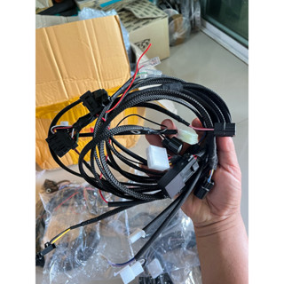 ชุดสายไฟ125 แปลงหัวฉีด มีปลั๊กให้ครบทุกตำแหน่งของหัวฉีด มีปล…