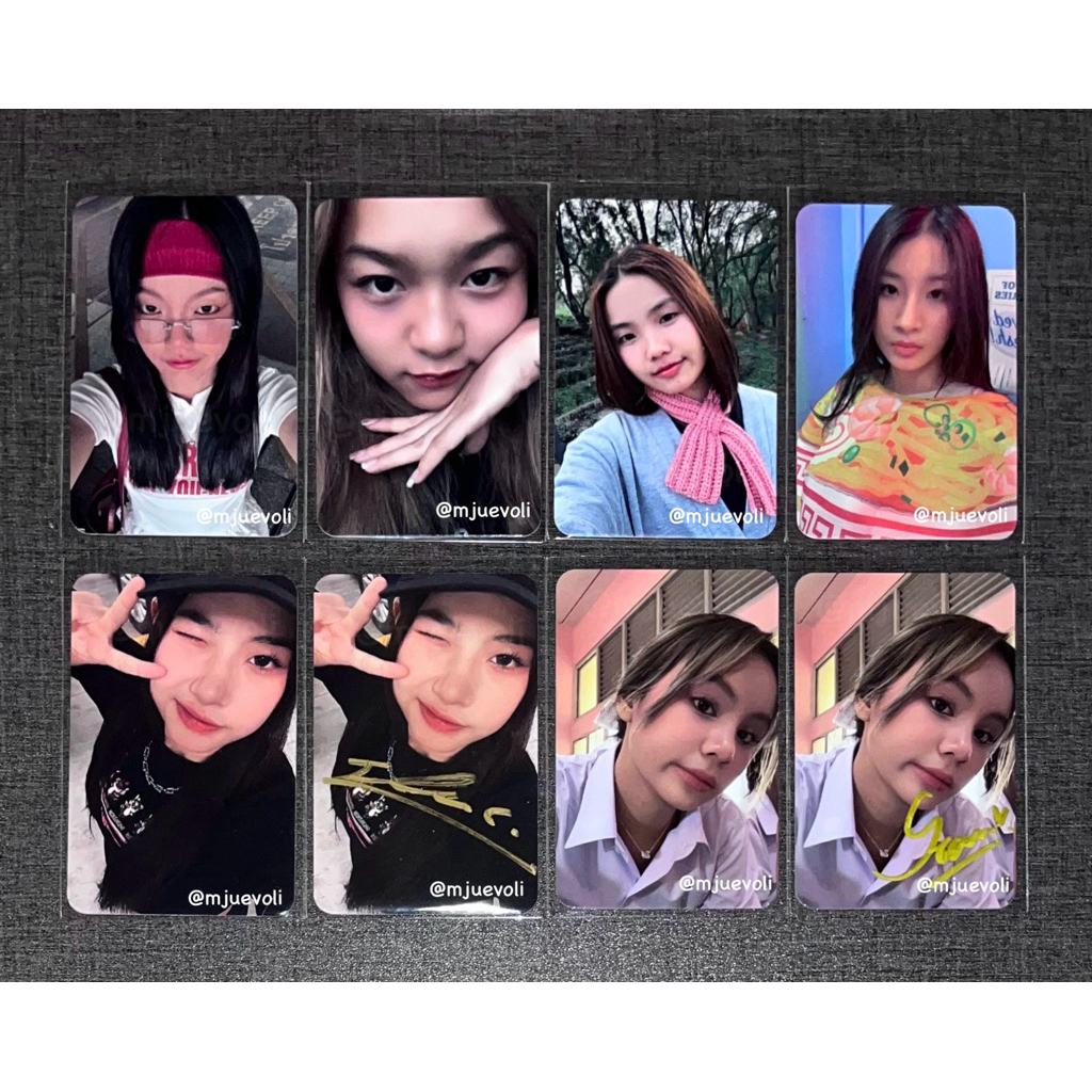 การ์ด mindy Selfie Photocard V.2