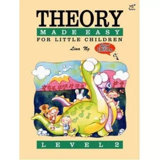 หนังสือเรียนเปียโน Piano Theory Made Easy, For Little Children 1-2