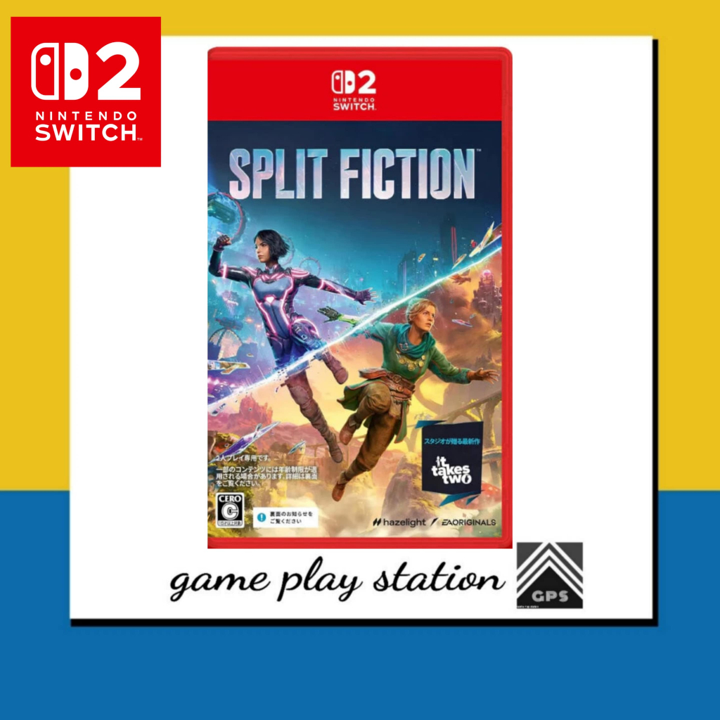 NS2 nintendo switch 2 split fiction ( english jpn ) download coed only no game card