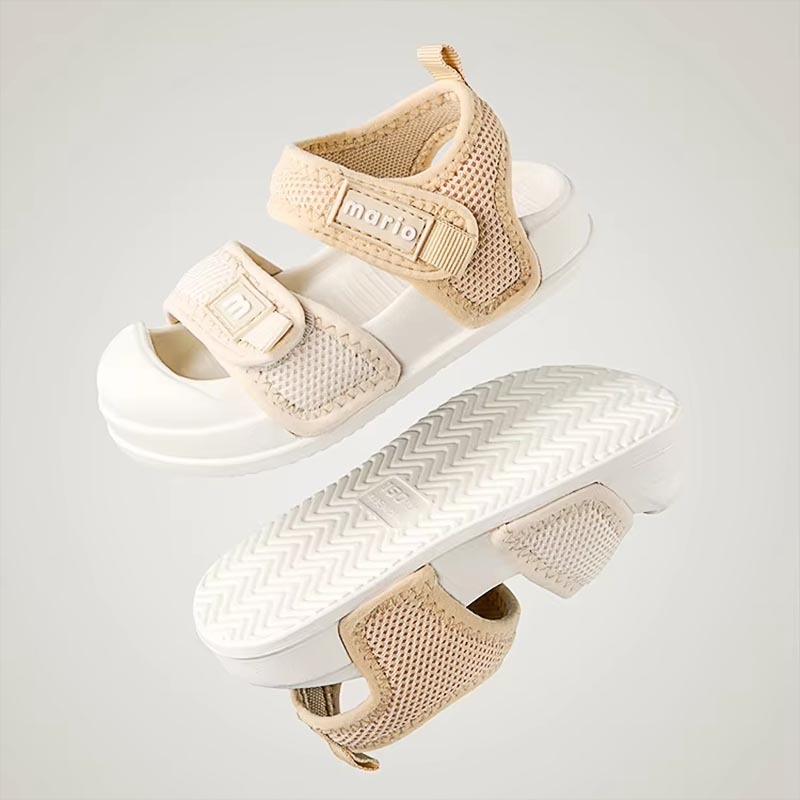 Cheerful Mario  รองเท้าผู้ชาย รองเท้าผู้หญิง รองเท้าแตะ Baotou ป้องกันการชน รองเท้าชายหาด รองเท้าแตะกันลื่นแบบ Soft Sole - รูปที่ 7