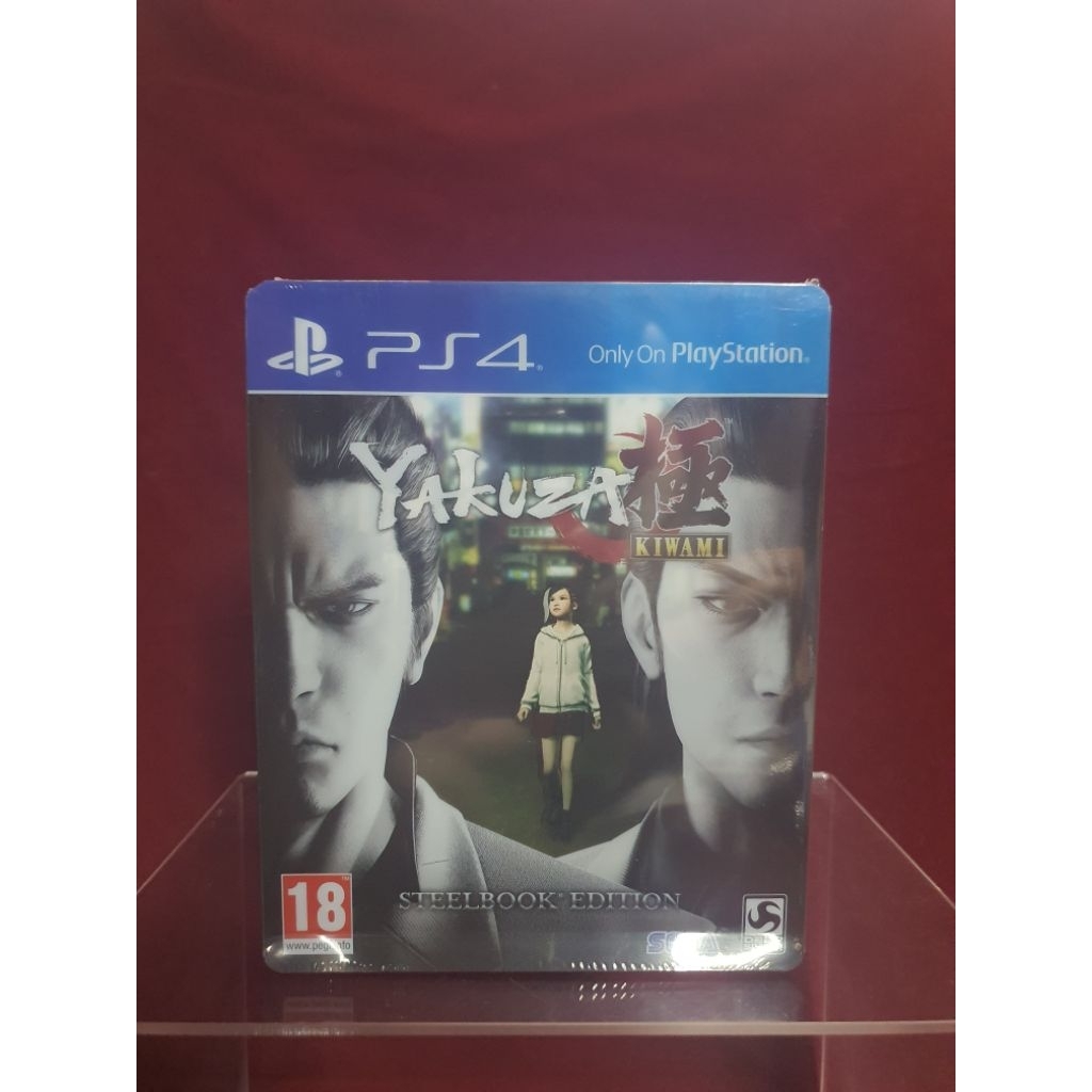 ps4 yakuza kiwami steel book edition