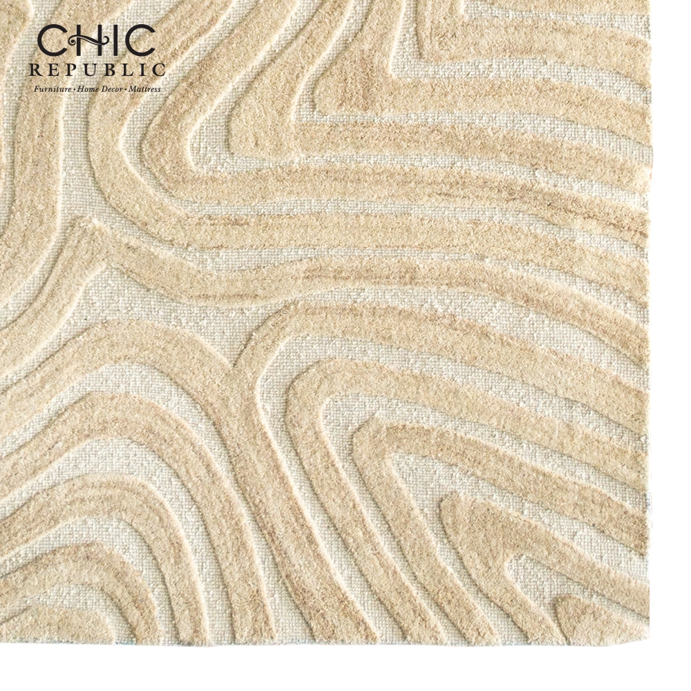 พรม CHIC REPUBLIC GRAIN 120X180 ซม. สีเบจ_1