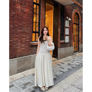 WINT - BUTTER MAXI DRESS 🧈