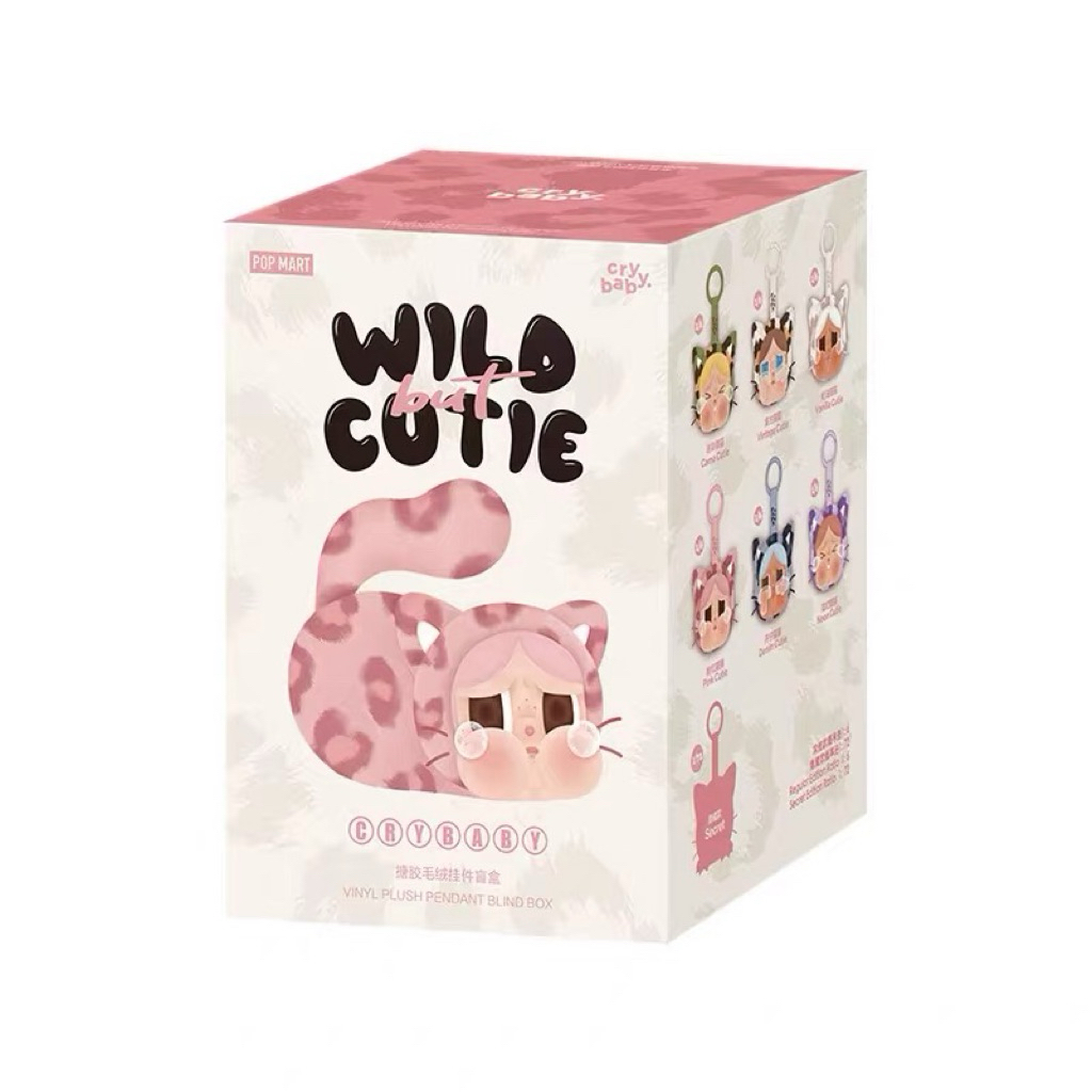 🇹🇭[ของแท้ 100% พร้อมส่ง] พวงกุญแจ Crybaby Wild But Cutie พวงแมวครายเบบี้ (จุ่ม)