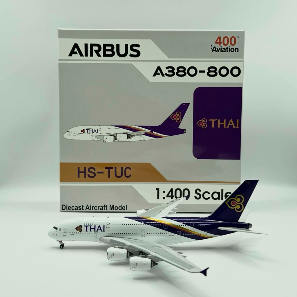 โมเดลเครื่องบิน Thai Airways A380-800 HS-TUC [พร้อมส่ง]